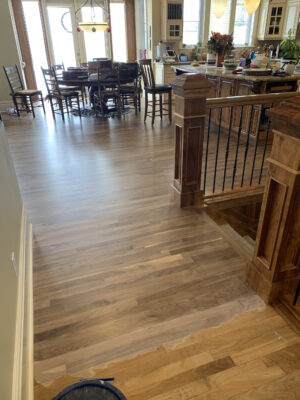 hardwood flooring resurfacing